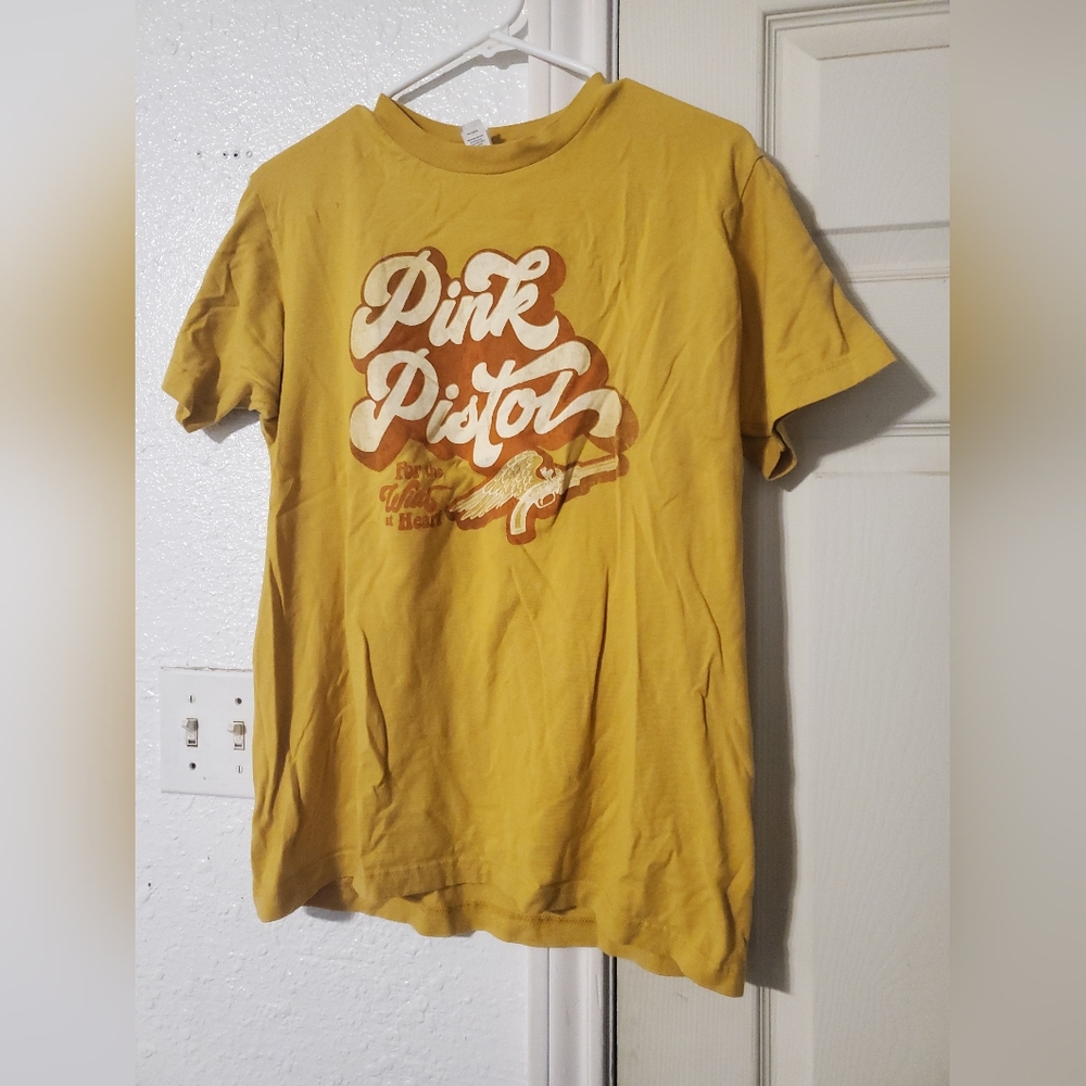 Yellow Graphic Tee